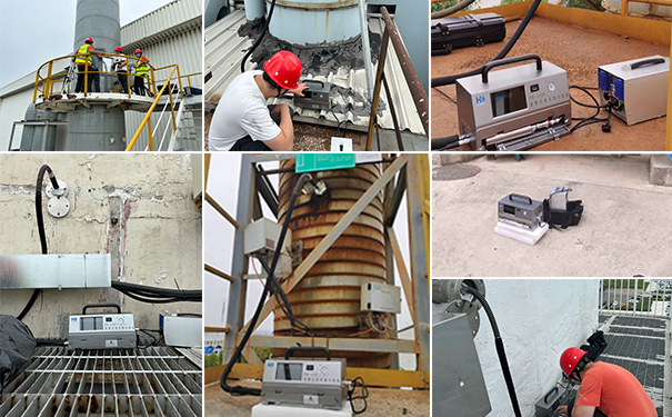 VOCs有組織/無組織排放測(cè)試現(xiàn)場(chǎng) VOCs有組織/無組織排放測(cè)試現(xiàn)場(chǎng)