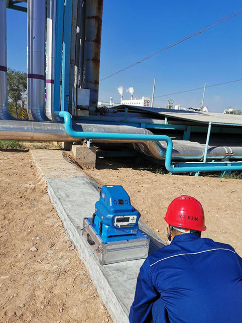 陜西北元化工集團揮發性有機物現場測試