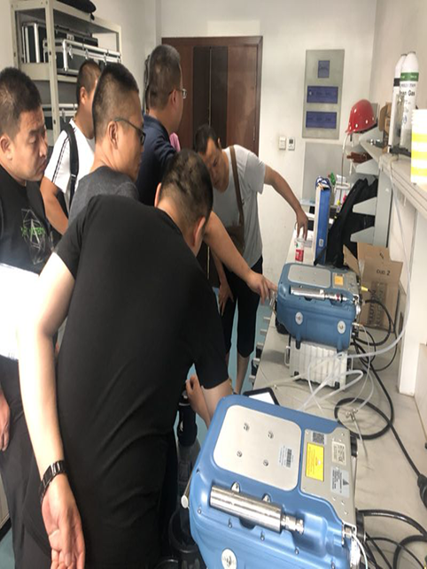 內蒙古環境監測站地標現場驗證工作