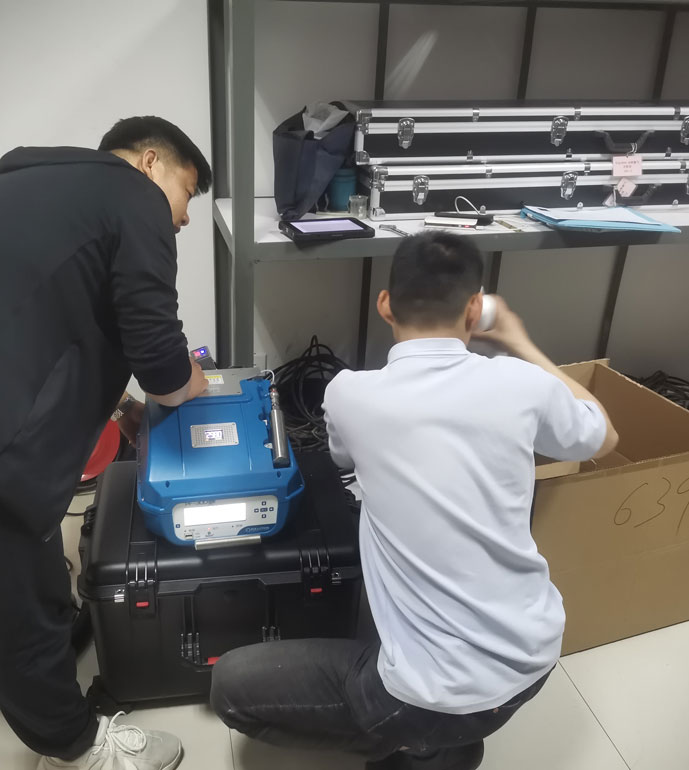 中衛市生態環境監測站PF-300驗收培訓