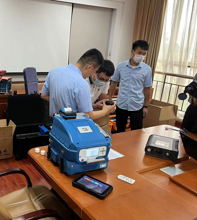 日照生態(tài)環(huán)境局PF-300分析儀交貨驗(yàn)收