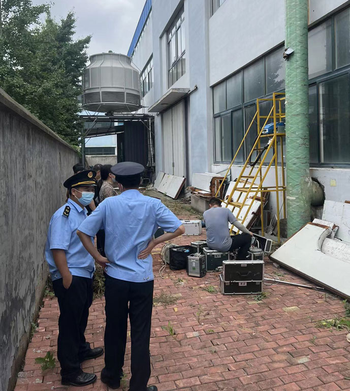 青島力克川液壓機械有限公司現場測試