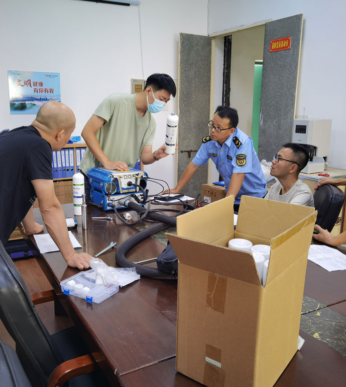 杭州建德環(huán)境監(jiān)測(cè)站PF-300交貨培訓(xùn)