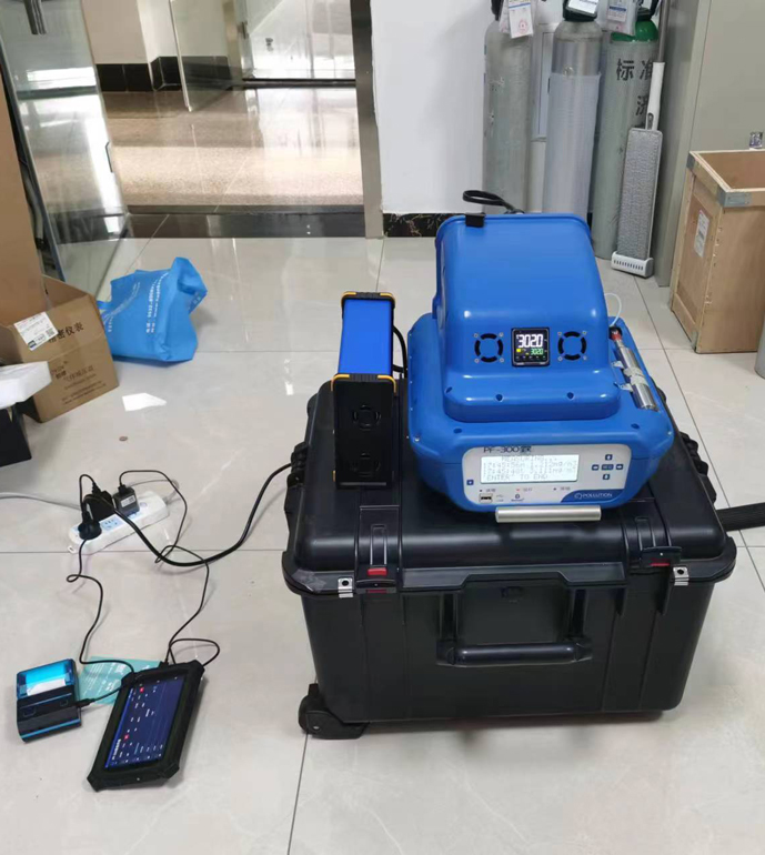 濟(jì)寧市站PF-300便攜式非甲烷總烴測試儀順利交付