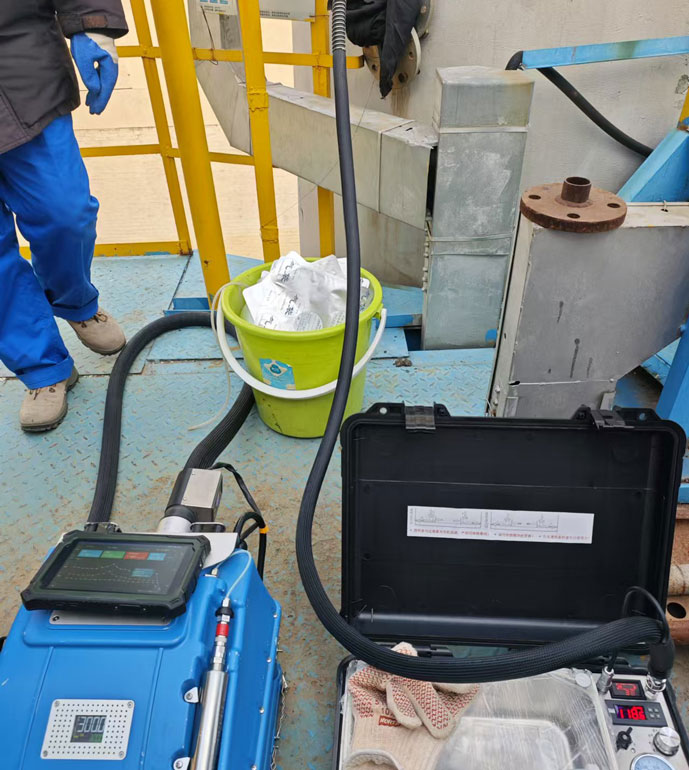 吉林某石化企業(yè)非甲烷總烴現(xiàn)場(chǎng)測(cè)試